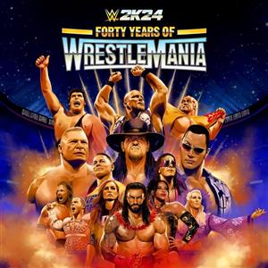 بازی WWE 2K24 Forty Years of WrestleMania اکانت قانونی PS5
