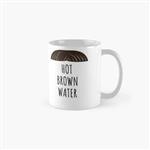 ماگ نوین نقش طرح Hot Brown Water Mug Lasso Mug Funny Lasso Gift