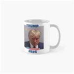 ماگ نوین نقش طرح Trump 2024 Mugshot Mug