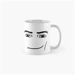 ماگ نوین نقش طرح Roblox Man Face