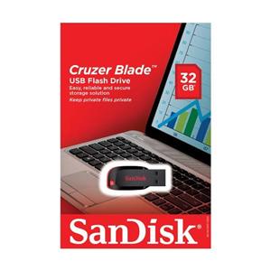 فلش سن دیسک Cruzer Blade USB 2.0 ظرفیت 32 گیگابایت SDCZ50-B35