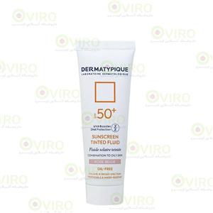 فلوئید مت ضد آفتاب رنگی SPF50 فاقد چربی درماتیپیک 50 میلی لیتر 