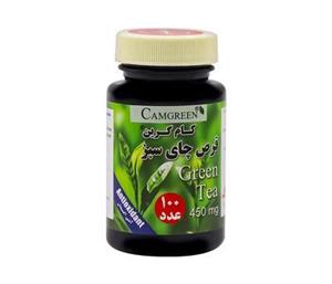قرص چای سبز کام گرین گیاه اسانس