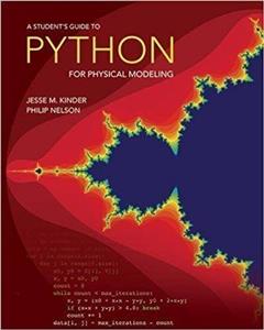  کتاب a student’s guide to python for physical modeling