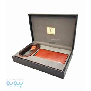 ست 2 تکه هدیه چرم طبیعی