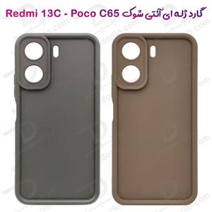 گارد ژله ای آنتی شوک Xiaomi Poco C65 مدل Anti-Shock TPU