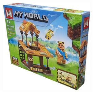 لگو «ماینکرفت، ساختمان و زنبور» MG1181C Lego MW Mincraft My World Building and Bee MG1181C