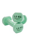 دمبل یک کیلویی Domyos 1 Kg Dumbbell X2 Fitness دکاتلون Decathlon