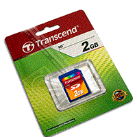 مموری 2 گیگ ترنسند sd Transcend 2 GB SD Flash Memory