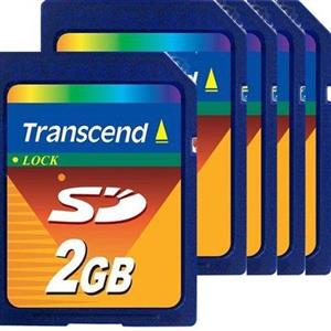 مموری 2 گیگ ترنسند sd Transcend 2 GB SD Flash Memory