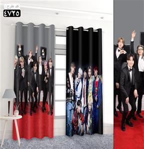 پرده تصویری طرح گروه بی تی اس