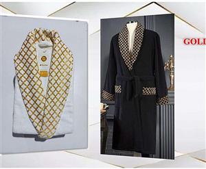 حوله تن پوش زنانه مردانه اسپرت گلدن بلک ترک کد 78