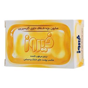 صابون ‌بچه شفاف حاوی گلیسیرین 75 گرمی فیروز FIROOZ 