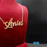 گردنبند طلا 18 عیار طرح Anisa آنیسا (کد DN-P3188)