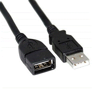 کابل 3 متری گریت افزایش طول usb 