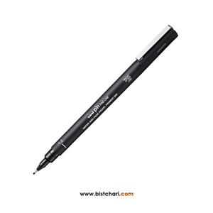 روان نویس یونی پین -راپید غیر دائم- 1.2 mm مشکی کد MI-PIN200-12BK برند یونی بال Uni ball