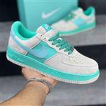 نایک ایرفورس تیفانی اسکی بلو وایت (Nike Air Force Tiffany Sky Blue White)