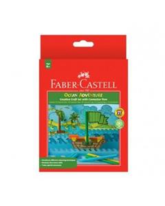 ماژیک رنگ آمیزی 12 رنگ فابر کاستل مدل Ocean Adventure Faber-Castell Ocean Adventure 12 Color Painting Marker