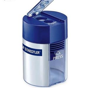 تراش دو سوراخ مخزن دار استدلر کد 51200 Staedtler 51200 Double-Hole Sharpener With Reservoir