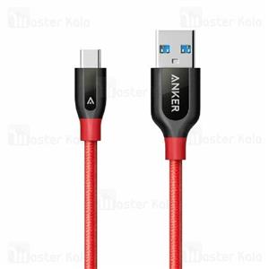 کابل Type C انکر Anker A8168 Power Line Plus طول 0.9 متر به همراه کیف