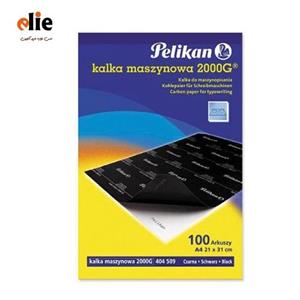 کاغذ کاربن پلیکان سایز A4 بسته 100 تایی Pelikan Type Carbon 2000 G Size A4 Pack 0f 100