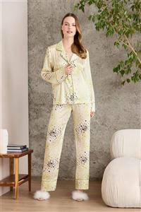 پیر کاردین مجموعه لباس خواب ساتن زن (1 قطعه)