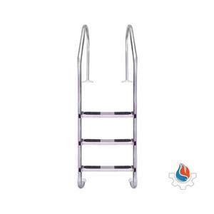 نردبان استخری استیل ۳ پله