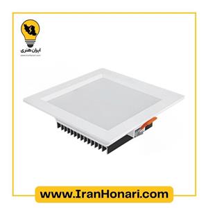 چراغ سقفی مربعی توکار 18 وات 15*15 سولاریس پارس شعاع - عمده کارتن 20 تایی