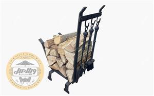 هیزم دان و آویز لوازم بخاری کد 803