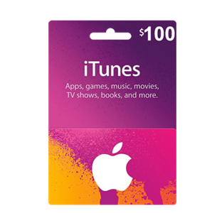 گیفت کارت اپل 100دلاری