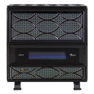 بخاری گازی ایران شرق مدل فیروزه 80 طرح حصیری فیروزه ای