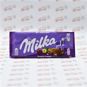 شکلات میلکا Milka مدل Uzumlu Findikli 