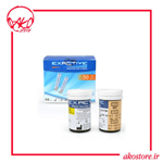 دستگاه قند خون ex active 50 test strips