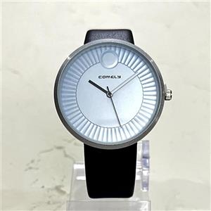 ساعت مچی زنانه بند چرمی comely مدل c-405