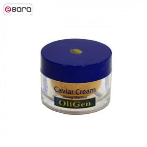 کرم ضد چروک الی ژن مدل Caviar حجم 50 میلی لیتر oligen caviar cream