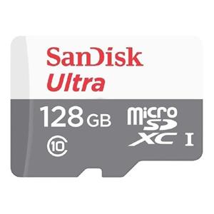 کارت حافظه Micro SDXC سن دیسک UHS-i Class 10 همراه با آداپتور SD ظرفیت 128GB SanDisk UHS-I Class 10 microSDXC With Adapter – 128GB MEMORY SANDISK  micro SD 128G 100 MB/s