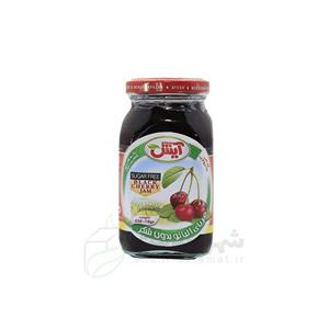 مربا آلبالو بدون شکر آیش