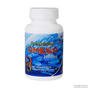 سافت ژل امگا 3 تغلیظ شده 1000 میلی گرم دانا