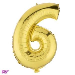 بادکنک فویلی آر تی سینت مدل عدد Six