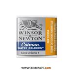 رنگ آبرنگ Raw sienna برند وینزور و نیوتون Winsor & Newton