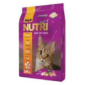 غذای خشک گربه بالغ نوتری پت Nutri Pet وزن 10 کیلوگرم