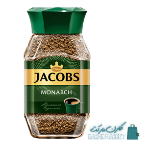 قهوه جاکوبز مدل  monarch gold حجم 100 گرم قهوه فوری جاکوبز مدل مونارک گلد 100 گرمی
