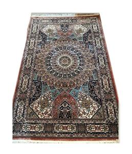 فرش ماشینی گنبد دیاموند ابریشم گونه کد 59/8