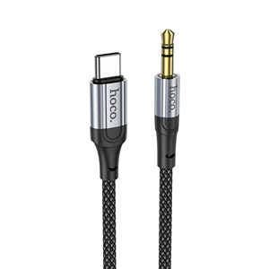 کابل تبدیل USB-C به جک 3.5 میلی متری هوکو مدل UPA26 طول 1 متر