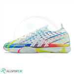 کفش فوتسال سایز کوچک آدیداس پردیتور  Adidas Predator White Blue