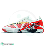 کفش فوتسال سایز کوچک نایک مرکوریال ایرزوم  Nike Air Zoom Mercurial White Red