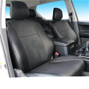 روکش صندلی چرم پرادو 2درب 2006 مشکی