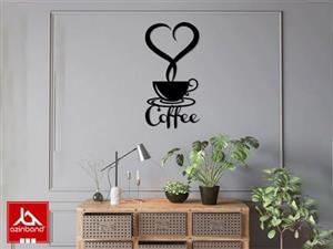 قاب دیواری فلزی طرح coffee کد 33