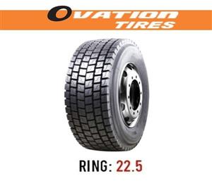 لاستیک خودرو اویشن مدل VI-638 (گل عقب) سایز 315/80R22.5