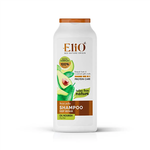 شامپو ترمیم کننده موهای خشک (آووکادو – پروتئین) الیو | Elio 